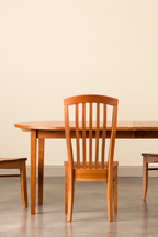 Table à manger ovale extensible Shaker - Cerisier
