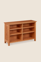 Bibliothèque Bethel Shaker large - Cerisier