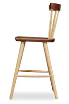 Tabouret Boston - Noyer et frêne