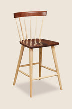 Tabouret Boston - Noyer et frêne