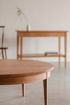 Table basse ronde Shaker Heirloom - Cerisier
