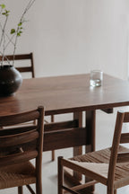 Table à manger Knox - Noyer