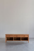 Banc de rangement Shaker - Cerisier
