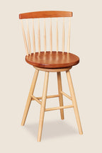 Tabouret Chilton Spindle - Cerisier et érable