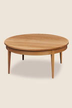 Table basse ronde Shaker Heirloom - Chêne blanc